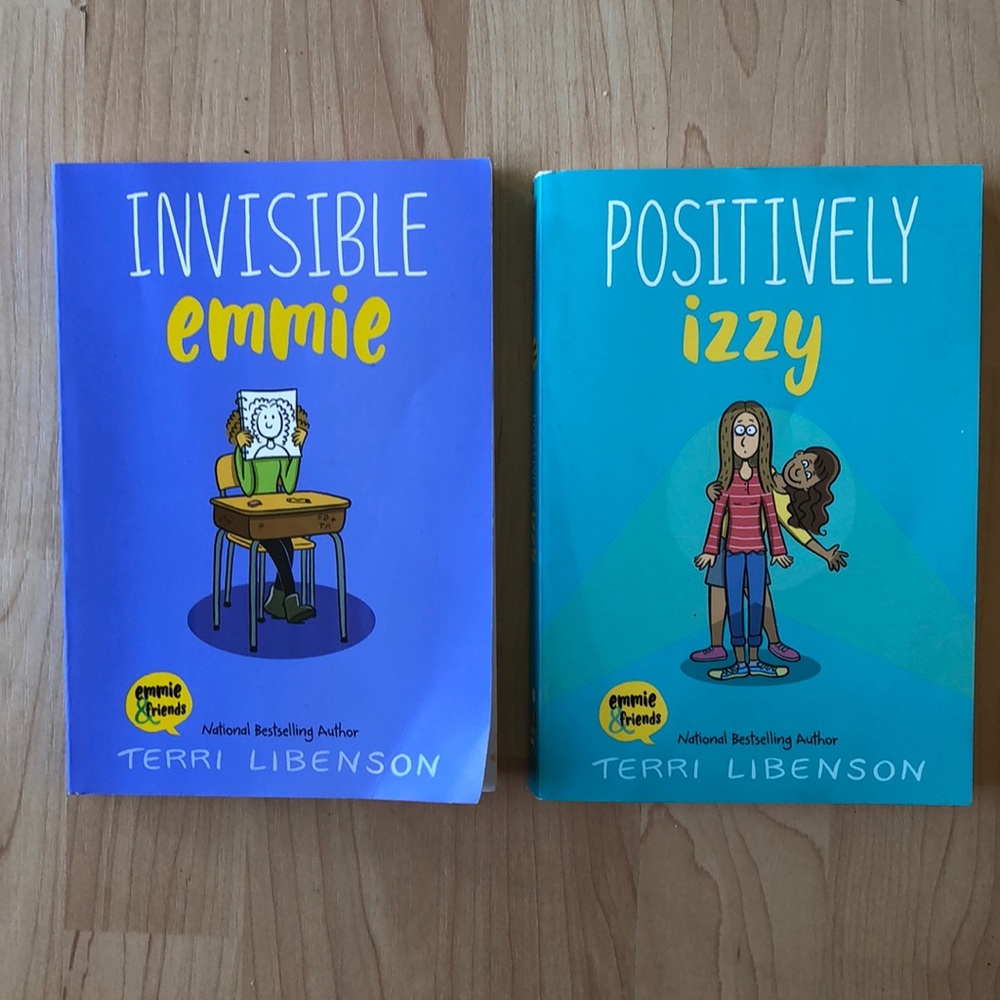 Invisible Emmie and Positively Izzy Books